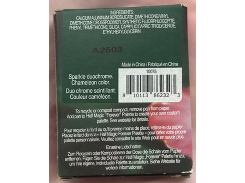 Half Magic Eyeshadow Singles, Electric Butterfly, 0.04 oz/1 g