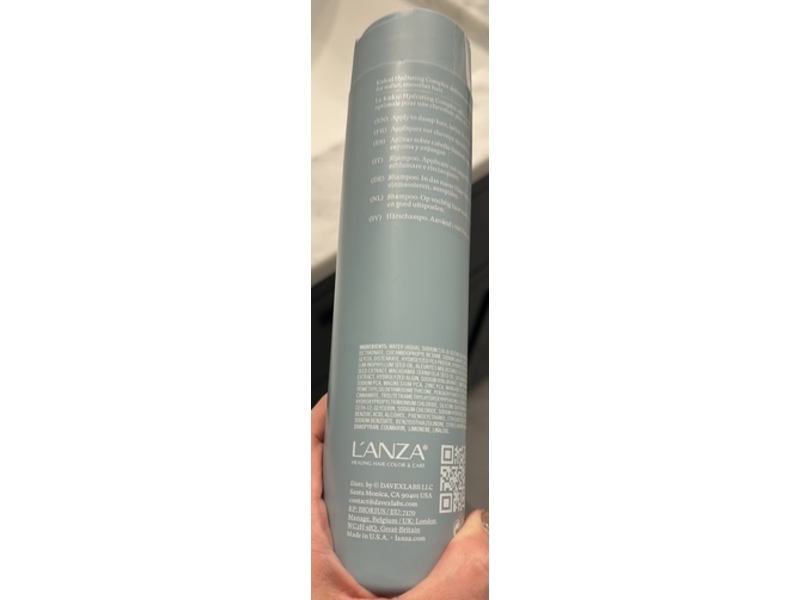 L'anza Healing Strength Shampoo, White Tea, 10 1 fl oz/300 mL
