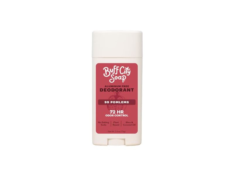 Buff City Soap Deodorant, 99 Pomlems, 2.6 oz/73 g