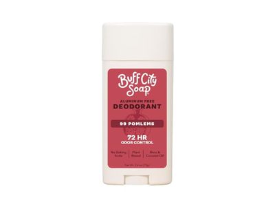 Buff City Soap Deodorant, 99 Pomlems, 2.6 oz/73 g