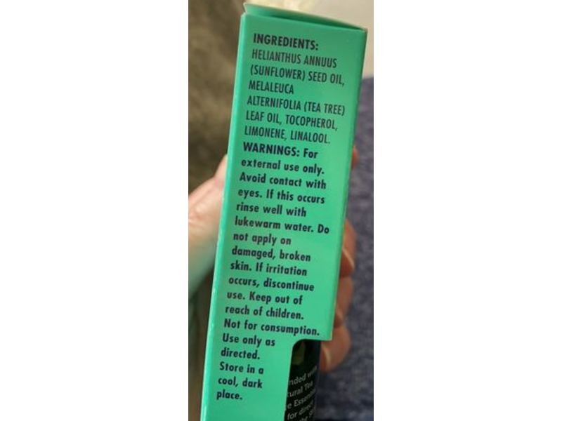 T-Zone Purifying Tea Tree Oil, 0.34 fl oz/10 mL