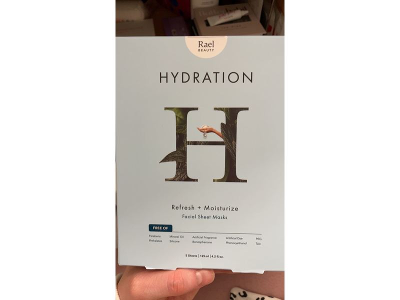 Rael Beauty Refresh + Moisturize Facial Sheet Masks