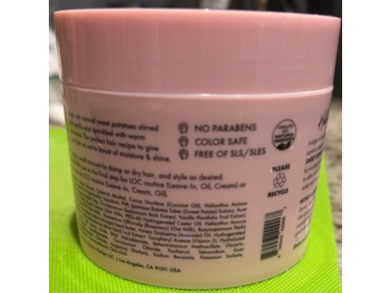 Donna's Recipe Sweet Potato Pie Extra Creamy Hair Cream, 6 fl oz/177 mL