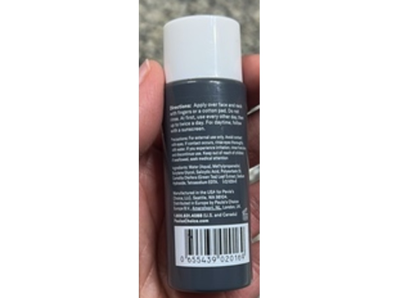 Paula's Choice Exfoliate Skin Perfecting 2% BHA Liquid Exfoliant, Salicyclic Acid, 1 fl oz/30 mL