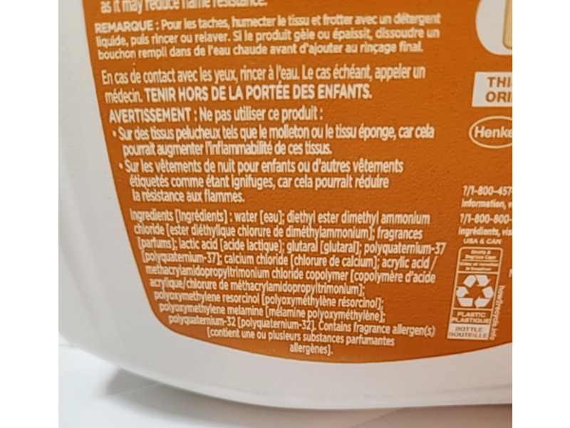 Snuggle Liquid Fabric Softener, Coconut Milk & Honey, 211 Loads,180 fl oz/5.32 L