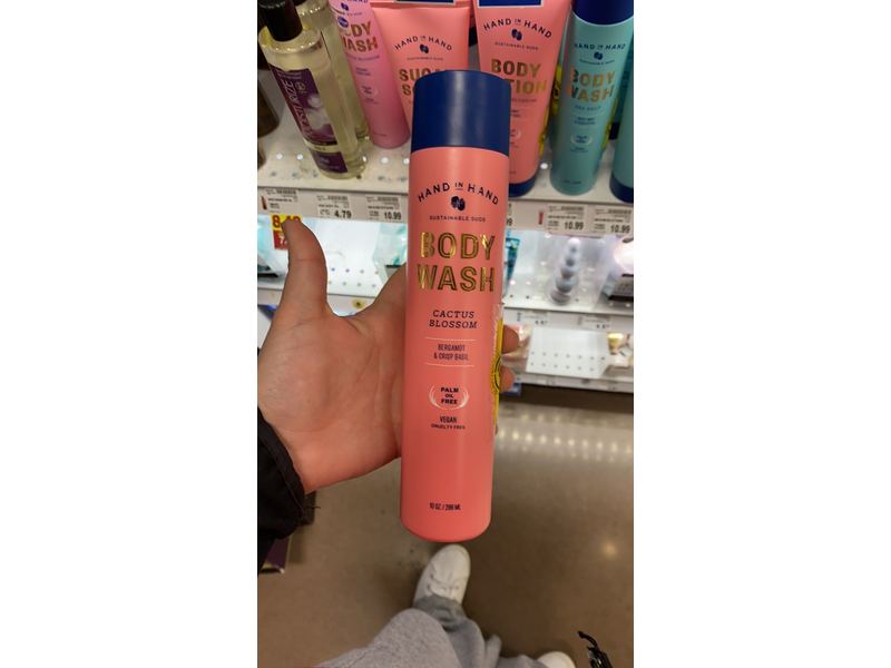 Hand In Hand Body Wash, Cactus Blossom, 10 fl oz/296 mL