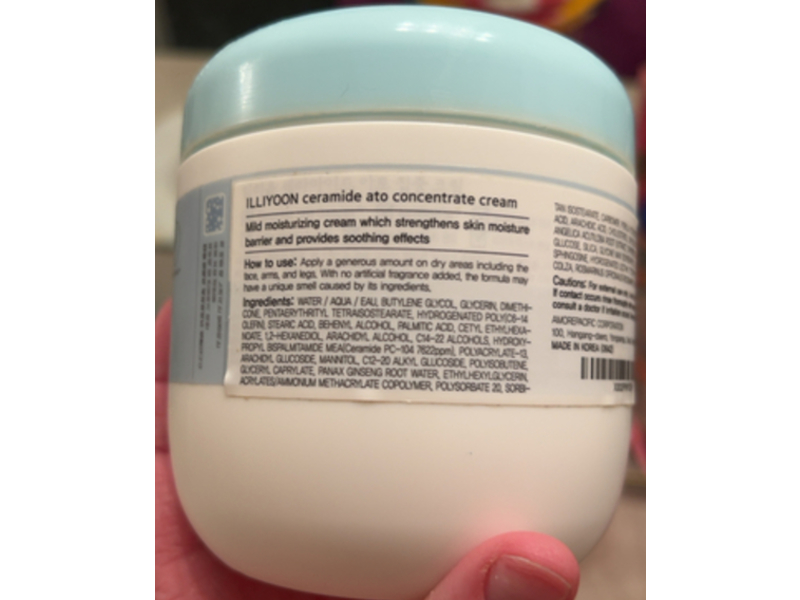 Illiyoon Ceramide Ato Concentrate Cream, 16.9 fl oz/500 mL