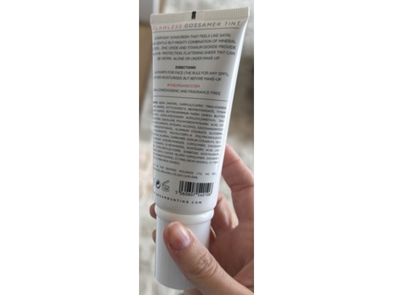 Dr Sam's Flawless Gossamer Tint 02, SPF 50, 1.7 fl oz/50 mL