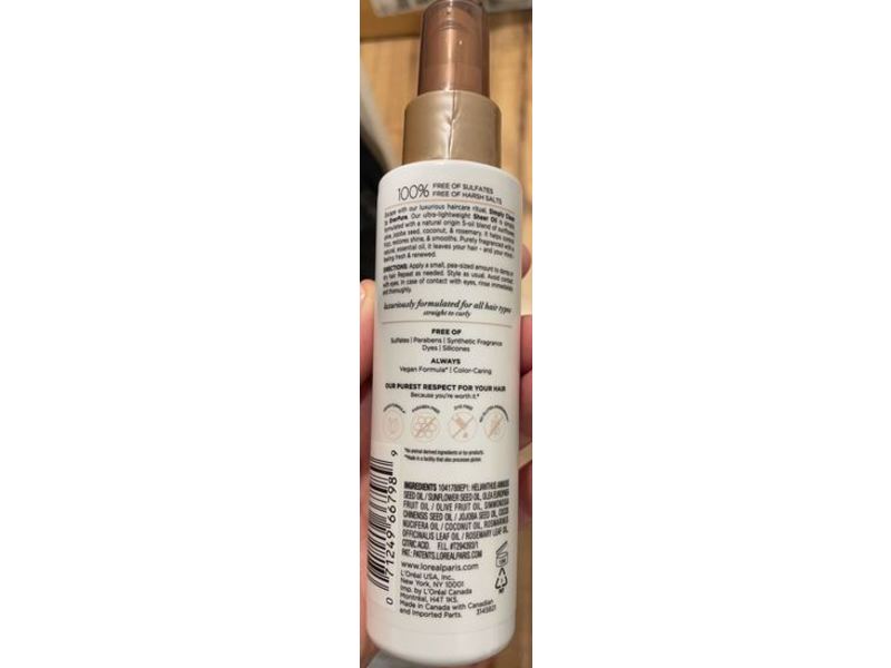 L'Oreal Paris Ever Pure Simply Clean Sheer Oil, 4.2 fl oz/127 mL