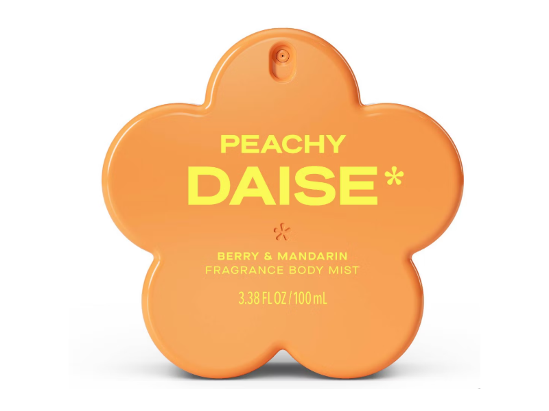 Daise Fragrance Body Mist, Peachy Berry & Mandarin, 3.38 fl oz/100 mL