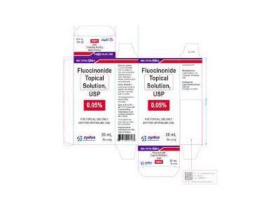 Fluocinonide Topical Solution USP 0.05%, 60 mL, Zydus (RX)