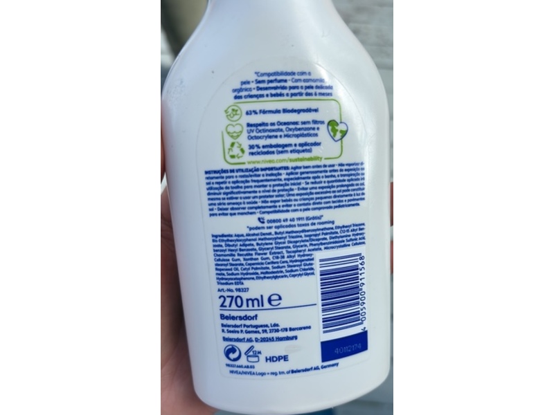 Nivea Sun Babies & Kids Sunscreen, SPF 50+, 270 mL