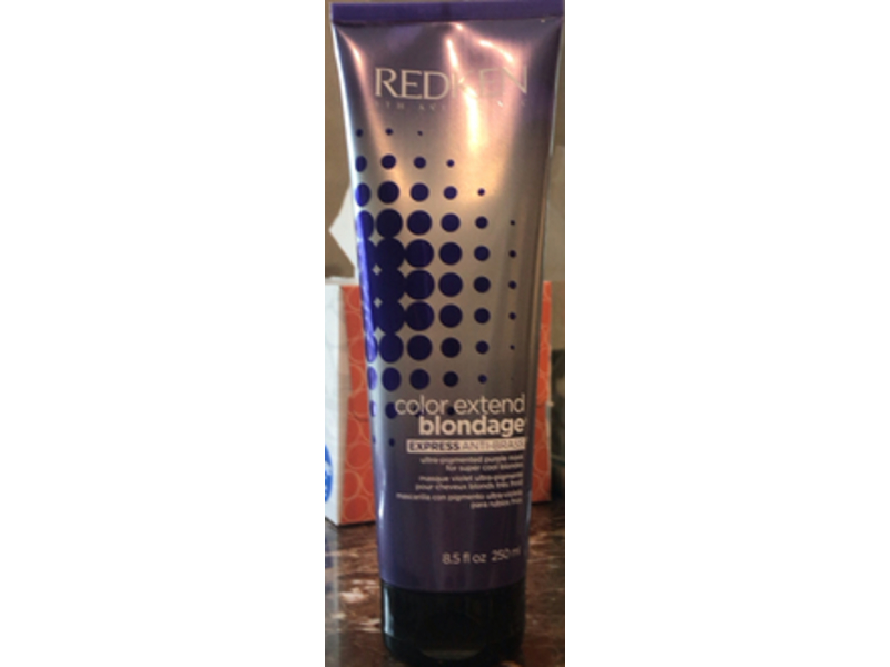 Redken Color Extend Blondage Express Anti-Brass Hair Mask, 8.5 fl oz/250 mL