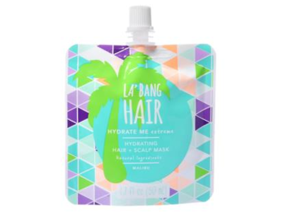 La' Bang Hair Hydrate Me Extreme Hydrating Hair + Scalp Mask, Malibu, 1.7 fl oz/50 mL, Pack Of 2