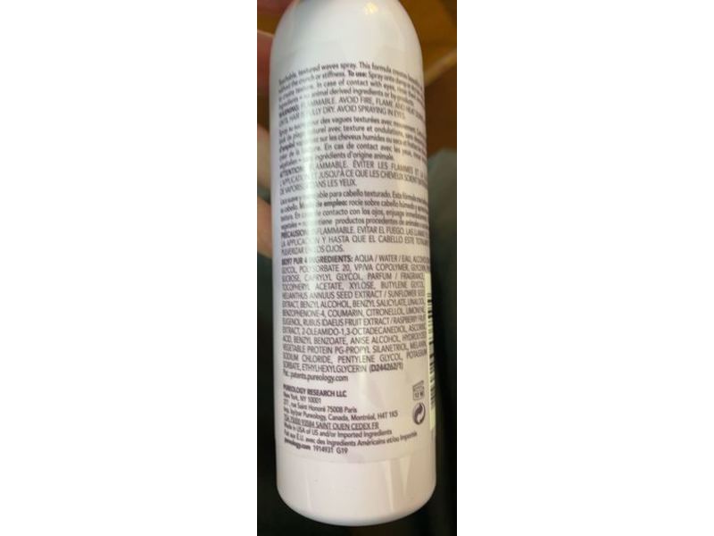 Pureology Beach Waves Sugar Spray, Style + Protect, 5.7 fl oz/170 ml