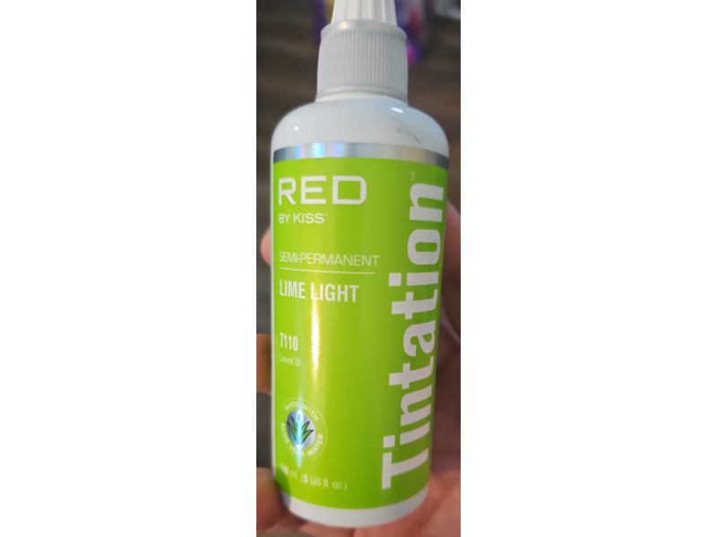 Kiss Tintation Semi-Permanent Hair Color, Lime Light T110, 5 fl oz/148 mL