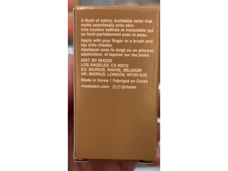 Rhode Pocket Blush, Tan Line, 0.18 oz/5.3 g