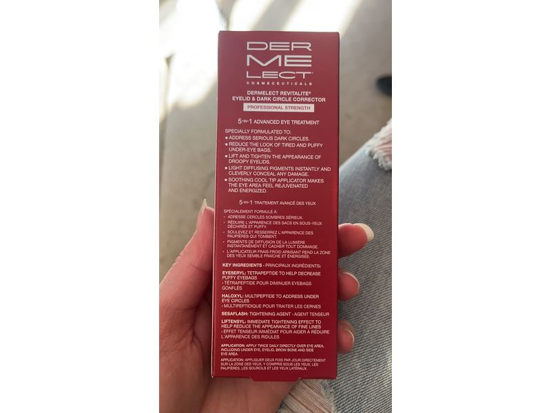 Dermelect Revitalite Eyelid & Dark Circle Corrector, 0.5 fl oz/15 mL
