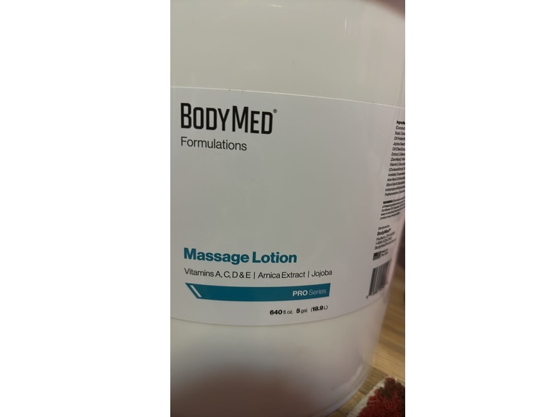 BodyMed Formulations Massage Lotion, 640 fl oz/18.9 L