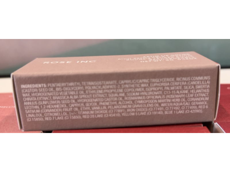 Rose Inc Satin Lip Color Refillable Hydrating Lipstick, Demure, 0.14 oz/4 g