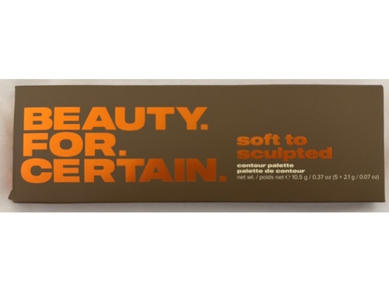 Beauty For Certain Soft To Sculpted Contour Palette, 0.37 oz/10.5 g