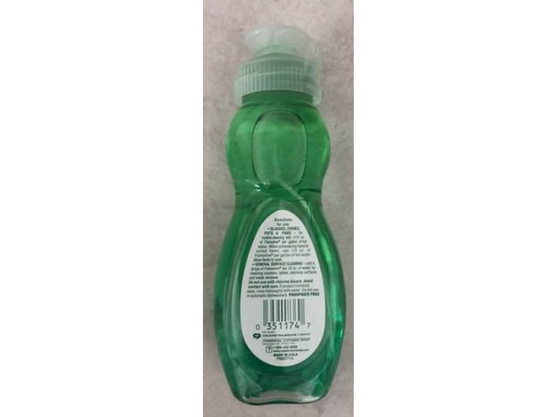 Palmolive Dish Liquid, Original, 3 fl oz/88 mL, Pack Of 72