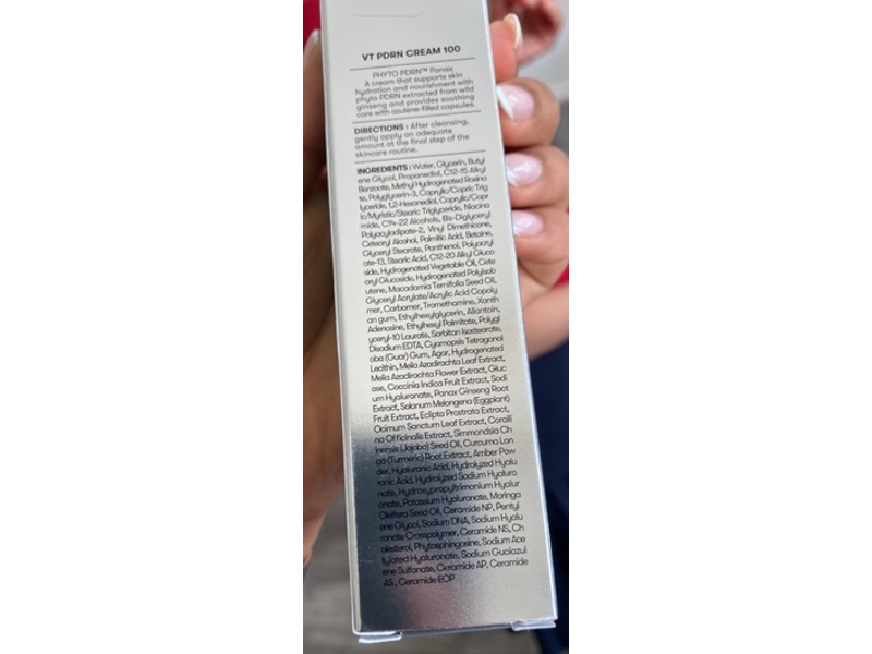 VT PDRN 100 Day & Night Cream, 1.69 fl oz/50 mL