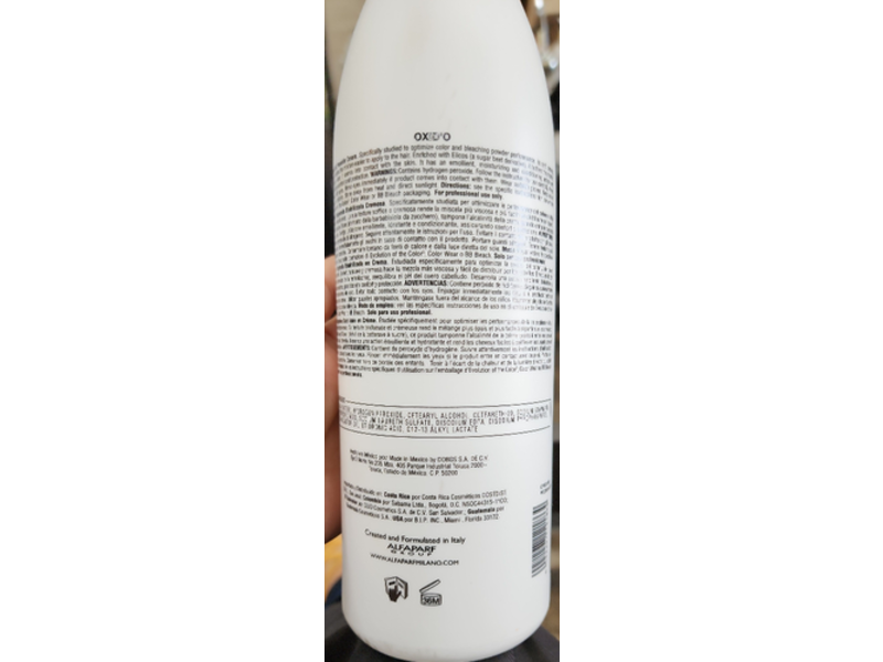 Alfaparf Milano Oxid' O 20 Volumenes, Paraffin, Mineral Oil, 33.8 fl oz/1000 mL