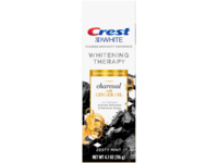 Crest 3D White Whitening Therapy Toothpaste, Charcoal & Ginger Oil, Zesty Mint, 4.1 oz/116 g - thumbnail 1
