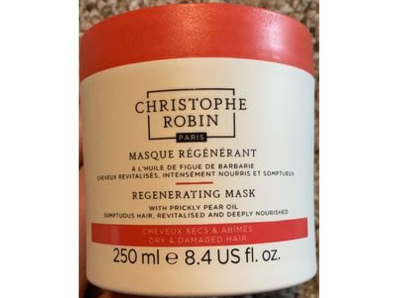 Christophe Robin Regenerating Mask, Dry & Damaged Hair, 8.4 fl oz/250 mL