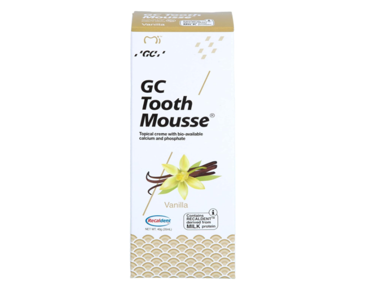 Gc Tooth Mousse Topical Creme, Vanilla, 40 g