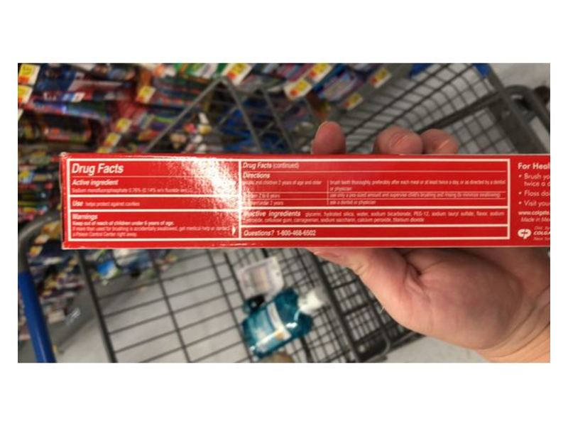 Colgate Baking Soda and Peroxide Whitening Toothpaste, Brisk Mint, 6 oz/170 g