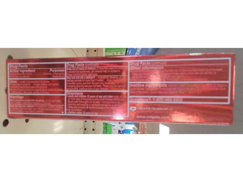 Colgate Renewal Toothpaste, Sensitivity Repair, Fresh Mint Gel, 3 oz/85 g