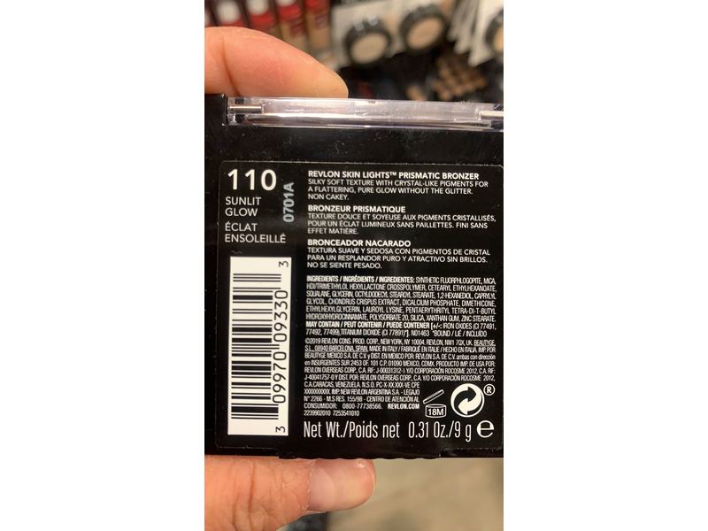 Revlon Skinlights Prismatic Bronzer, Sunlit Glow, 0.31 oz/9 g