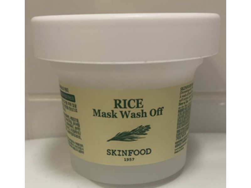 Skinfood Rice Mask Wash Off, 4.23 oz/120 g