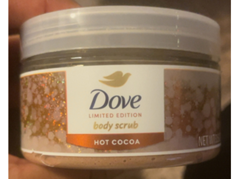 Dove Body Scrub, Hot Cocoa, 3.5 oz, Pack Of 3