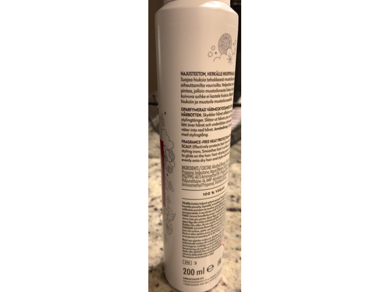 Four Reasons No Nothing Sensitive Heat Protection Spray, 4.97 oz/140.9 g