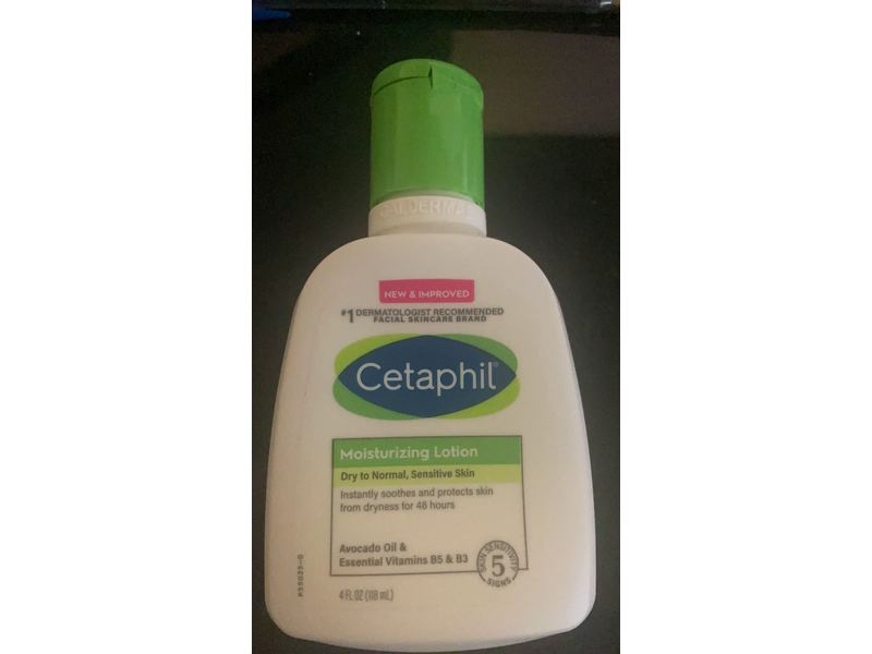 Cetaphil Moisturizing Lotion, Sensitive Skin, 4 fl oz/118 mL, 3 Count