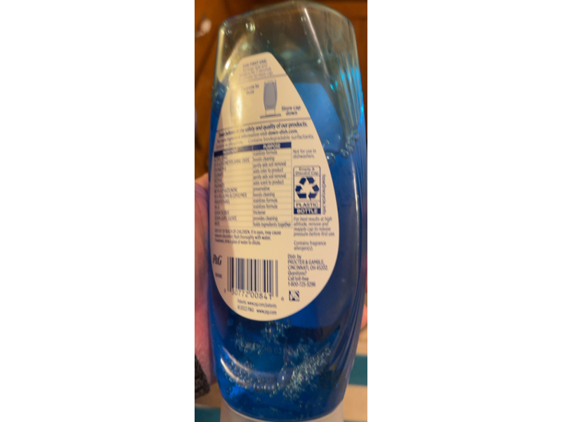 Dawn Ultra Ez-Squeeze Dish Washing Liquid, Original Scent,15 fl oz/443 mL