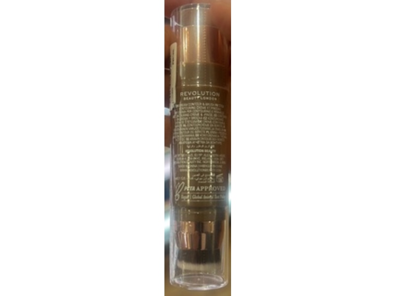 Revolution Beauty London Reloaded Contour & Brush Stick, Tan, 0.28 oz/8 g