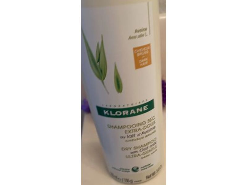 Klorane Dry Shampoo, Oat Milk, 5.4 oz/155 g