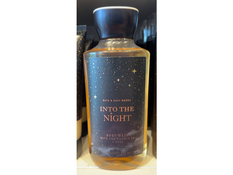 Bath & Body Works Into The Night Body Wash, Pro - Vitamin B5 + Aloe, 10 fl oz/295 mL