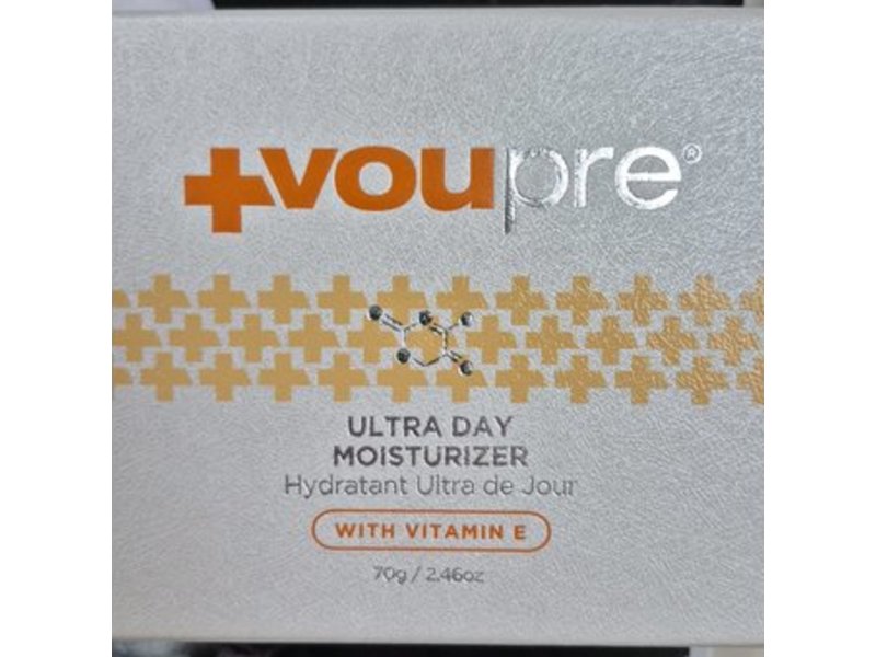 Voupre Ultra Day Moisturizer, Vitamin E, 2.46 oz/70 g
