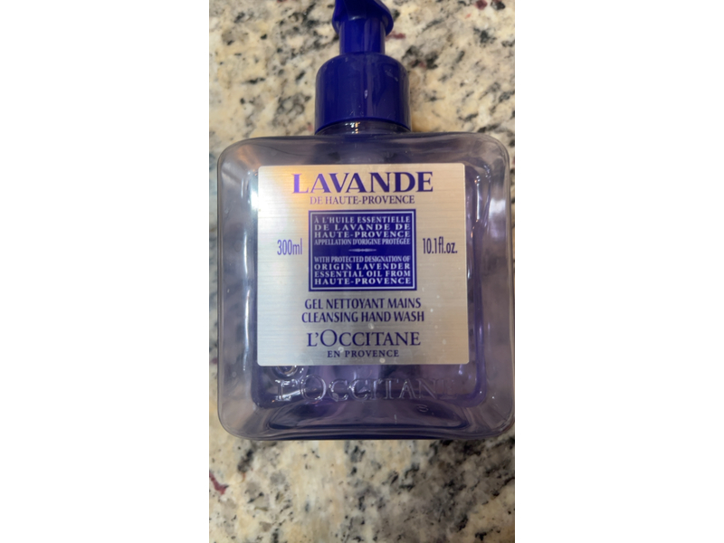 L'Occitane en Provence Cleansing Hand Wash, Lavande, 10.1 fl oz/300 mL