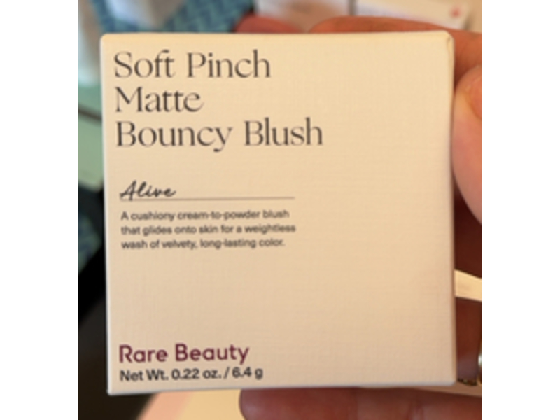 Rare Beauty Soft Pinch Matte Bouncy Blush, Alive, 0.22 oz/6.4 g