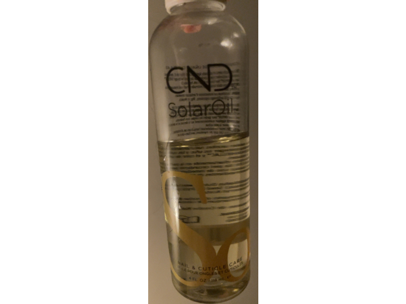 Cnd Solaroil Nail & Cuticle Care, Jojoba Oil & Vitamin E, 4 fl oz/118 mL