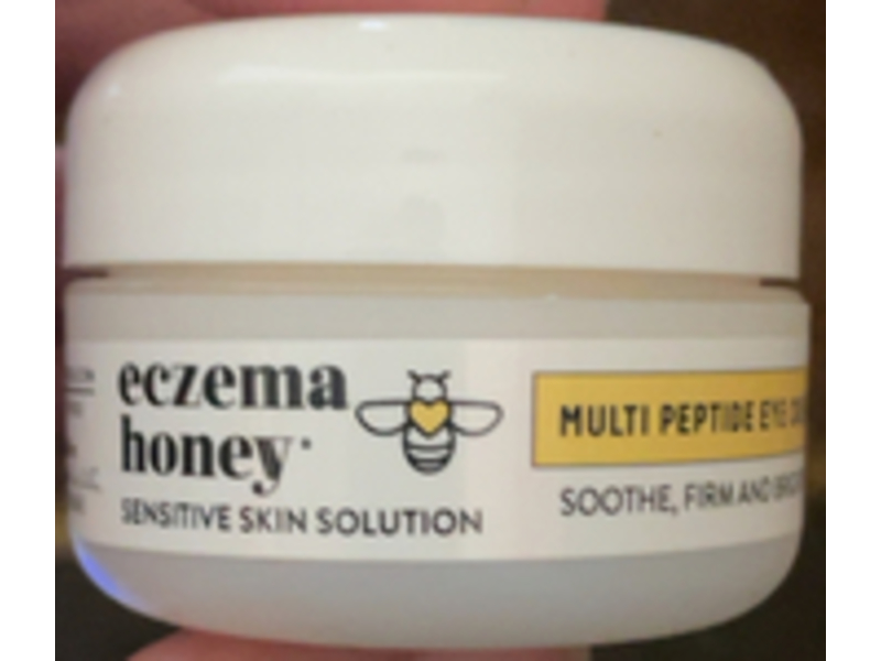 Eczema Honey Multi Peptide Eye Cream, 0.5 oz