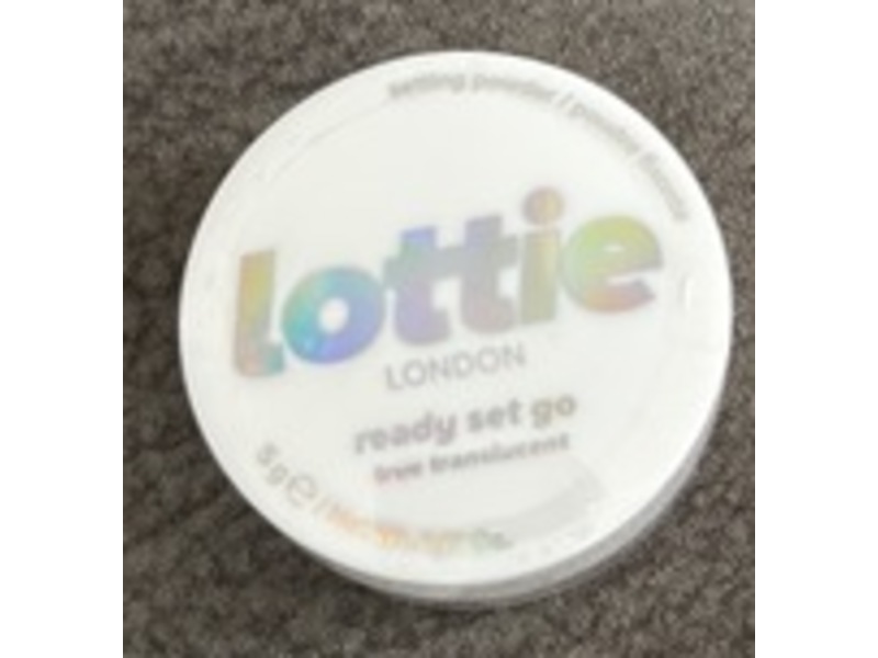 Lottie London Ready Set Go Setting Powder, True Translucent, 5g