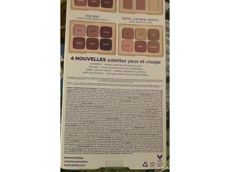 Tarte iconic Eye & Face Palette Library Amazonian clay Collector’s Set
