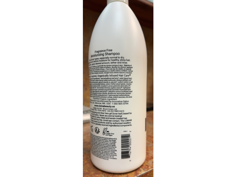 Loma Moisturizing Shampoo, 33.8 fl oz/1000 mL